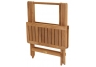 teak side table