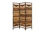 Palm Double Diamond Woven Room Divider