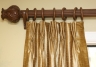 Pinch Pleat Silk Drapes