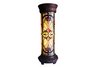 Victorian  Design Tiffany Pedestal lamp w/Bronze finish