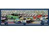 Race Cars Plaque with Wooden Pegs