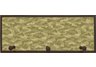 Camouflage Plaque with Wooden Pegs