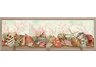 Coral Seashells Plaque with Wooden Pegs