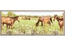 Peaceful Horses Peg Board