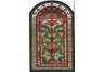 Regency Floral Design Window Panel
