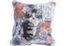 16 x 16 Designer Porcelain Blue Pillow
