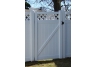 Vinyl Privacy with Lattice Gate Kit