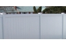 Solid Vinyl Privacy Fencing