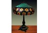Peacock Design Tiffany Table Lamp