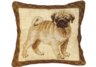 Pug Needlepoint Pillow
