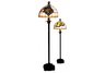 Purdue Tiffany Floor Lamp