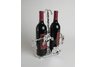 Silver plated Two Botle Wine Holder