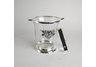 Ice Bucket w/Silverplated Tongs
