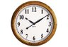 23 Solid Oak Wall Clock