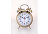 6'' Bronze Double-bell Table Alarm Clock