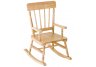 Simply Classic Rocker Oak Finish