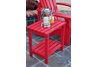 RECTANGULAR SIDE TABLE- TOMATO RED