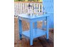 RECTANGULAR SIDE TABLE-BLUE