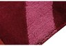 Red and Pink Curve Rug Detail