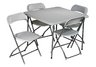 resin furniture, portable furniture, resin benches, resin tables, resin chairs, folding furniture