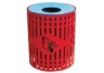 32 Gallon Personalized Diamond Trash Receptacle