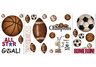 Play Ball Peel & Stick Wall Decals