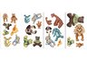 Cuddle Buddies Peel & Stick Wall Decals