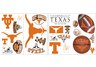 University of Texas Peel & Stick Wall Decals