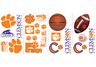 Clemson University Peel & Stick Wall Decals