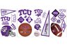 Texas Christian University Peel & Stick Wall Decals