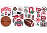Ohio State University Peel & Stick Wall Decals