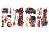 Fire Brigade Peel & Stick Wall Decals