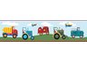 Transportation Peel & Stick Border
