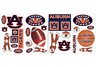 Auburn University Peel & Stick Wall Decals