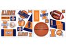 University of Illinois Peel & Stick Wall Decals