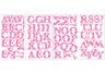 Express Yourself Pink Peel & Stick Wall Decals