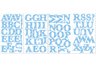 Express Yourself Blue Peel & Stick Wall Decals