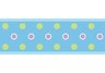 Dot Border - Blue