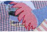 16 x 16 Designer Rooster Pillow Detail 2