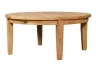 35-inch Round Teak Coffee Table