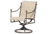 Cast Aluminum Swivel Tilt Sling Chair