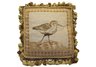 Ruddy Turnstone Shorebird Needlepoint Pillow