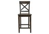 24'' Chestnut Essex Counter Stool