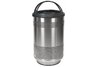 55-Gallon Stainless Steel Trash Can
