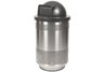 55-Gallon Stainless Steel Trash Can