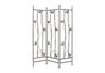 Leaf and Bamboo Wrought Iron Room Divider