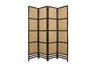 Four Panel Braided Rope Room Divider