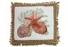 Sea Shells Petit Point Needlepoint Pillow