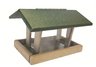 3 Qt. 4-Sided Hopper Bird Feeder-Green Roof