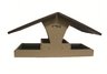 Double Decker Hop/Platform-Brown Roof
